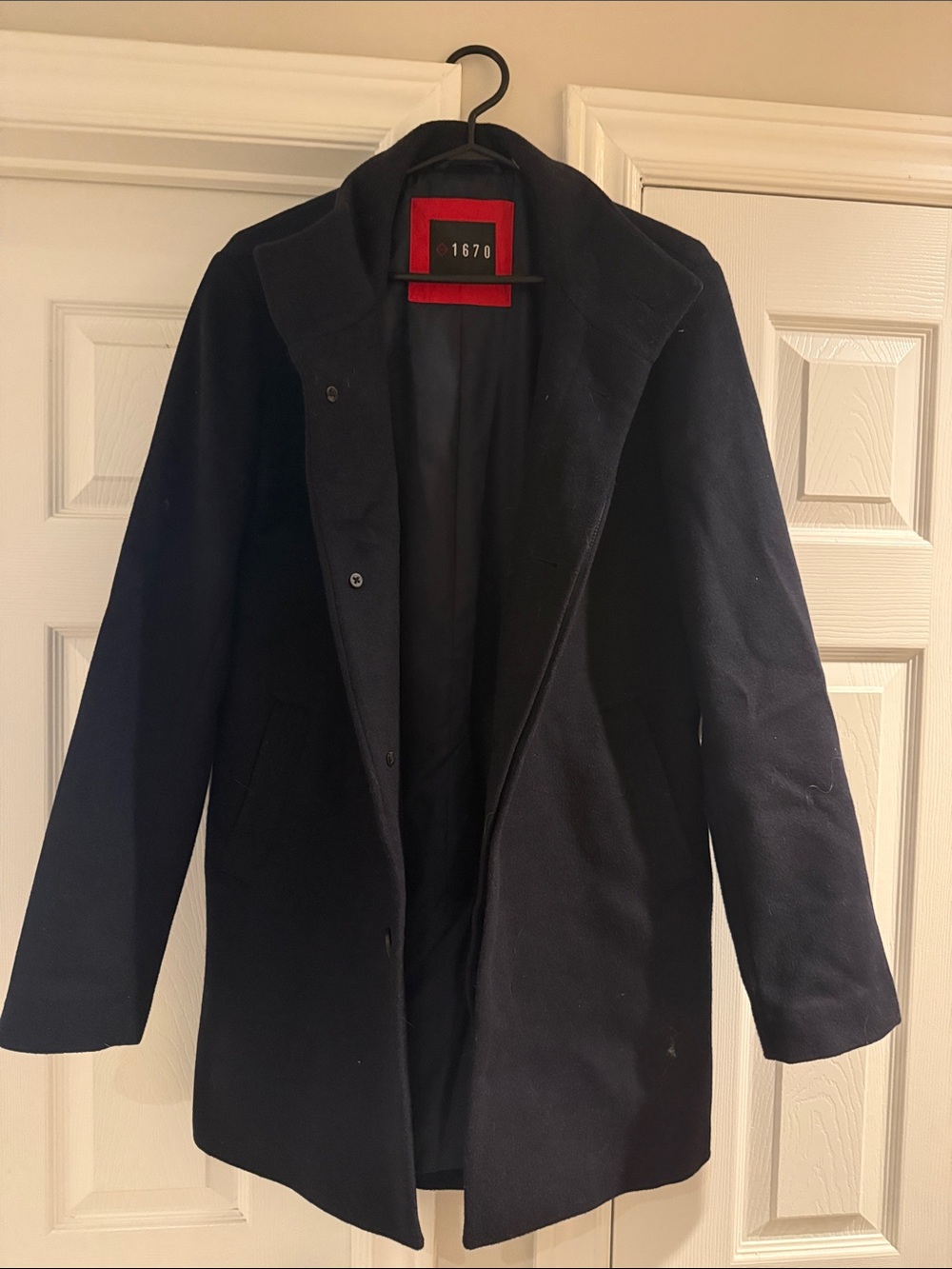 Classic Navy Peacoat by